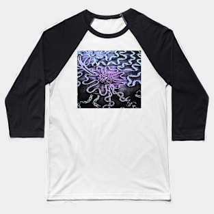 Purple flower in view Baseball T-Shirt